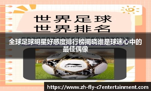 全球足球明星好感度排行榜揭晓谁是球迷心中的最佳偶像